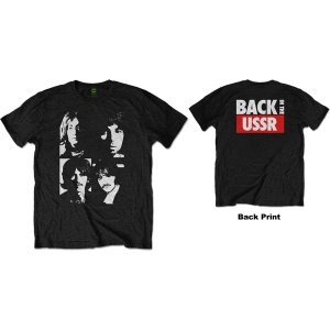 The Beatles - Back In The Ussr Uni Bl i gruppen MERCH / T-Shirt / Rockoff_Nya April24 hos Bengans Skivbutik AB (5528339r)