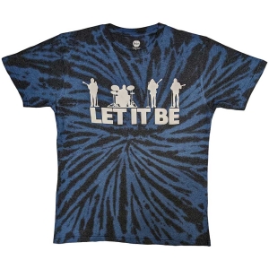 The Beatles - Let It Be Silhouette Uni Bl Dip-Dye i gruppen MERCH / T-Shirt / Rockoff_Nya April24 hos Bengans Skivbutik AB (5528365r)