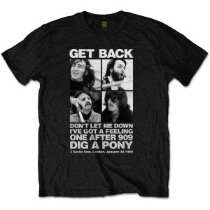 The Beatles - 3 Savile Row Uni Bl i gruppen MERCH / T-Shirt / Rockoff_Nya April24 hos Bengans Skivbutik AB (5528377r)