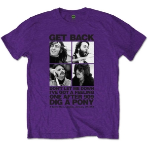 The Beatles - 3 Savile Row Uni Purp i gruppen MERCH / T-Shirt / Rockoff_Nya April24 hos Bengans Skivbutik AB (5528378r)