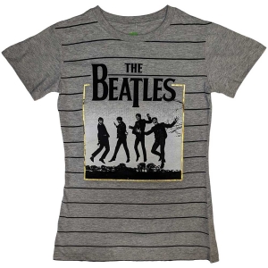 The Beatles - Leaping Gold Foil Striped Lady Grey i gruppen Minishops / Beatles hos Bengans Skivbutik AB (5528886)