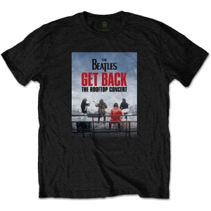 The Beatles - Rooftop Concert Uni Bl i gruppen MERCH / T-Shirt / Rockoff_Nya April24 hos Bengans Skivbutik AB (5528954r)