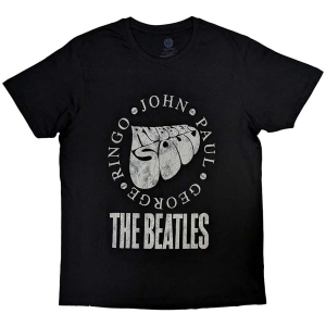 The Beatles - Rubber Soul Names Uni Bl i gruppen MERCH / T-Shirt / Rockoff_Nya April24 hos Bengans Skivbutik AB (5528965r)