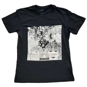 The Beatles - Revolver Album Cover Uni Bl i gruppen MERCH / T-Shirt / Rockoff_Nya April24 hos Bengans Skivbutik AB (5528979r)