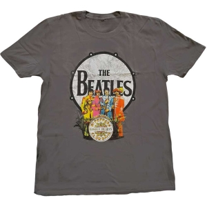 The Beatles - Sgt Pepper & Drum Uni Char i gruppen MERCH / T-Shirt / Rockoff_Nya April24 hos Bengans Skivbutik AB (5528982r)