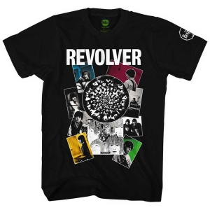 The Beatles - Revolver Montage Uni Bl i gruppen MERCH / T-Shirt / Rockoff_Nya April24 hos Bengans Skivbutik AB (5528988r)