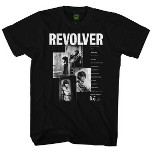 The Beatles - Revolver Tracklist Uni Bl i gruppen MERCH / T-Shirt / Rockoff_Nya April24 hos Bengans Skivbutik AB (5528992r)