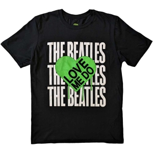 The Beatles - Lmd Graffiti Heart Uni Bl i gruppen MERCH / T-Shirt / Rockoff_Nya April24 hos Bengans Skivbutik AB (5529007r)