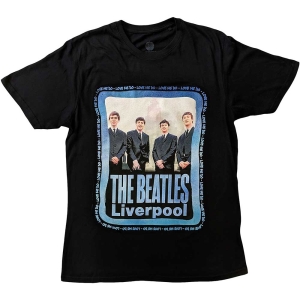 The Beatles - Pierhead Frame Uni Bl i gruppen MERCH / T-Shirt / Rockoff_Nya April24 hos Bengans Skivbutik AB (5529009r)