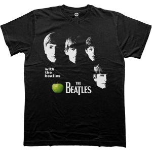 The Beatles - With The Beatles Apple Uni Bl i gruppen MERCH / T-Shirt / Rockoff_Nya April24 hos Bengans Skivbutik AB (5529011r)