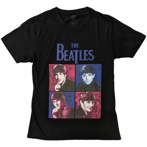 The Beatles - Portraits Uni Bl i gruppen MERCH / T-Shirt / Rockoff_Nya April24 hos Bengans Skivbutik AB (5529012r)