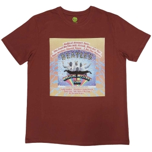 The Beatles - Magical Mystery Tour Album Cover Uni Red i gruppen MERCH / T-Shirt / Rockoff_Nya April24 hos Bengans Skivbutik AB (5529020r)