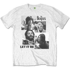 The Beatles - Packaged Let It Be Uni Wht i gruppen MERCH / T-Shirt / Rockoff_Nya April24 hos Bengans Skivbutik AB (5529055r)