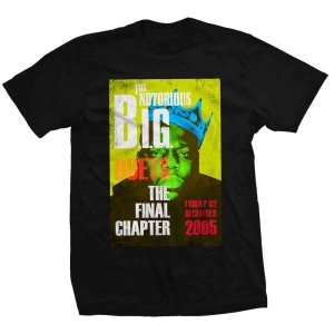 Biggie Smalls - Final Chapter Uni Bl i gruppen MERCHANDISE / T-shirt / Hip Hop-Rap hos Bengans Skivbutik AB (5529259r)