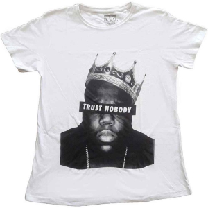 Biggie Smalls - Trust Nobody Lady Wht i gruppen MERCHANDISE / T-shirt / Hip Hop-Rap hos Bengans Skivbutik AB (5529263r)