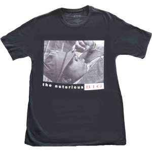 Biggie Smalls - Lay Down Uni Bl i gruppen MERCHANDISE / T-shirt / Hip Hop-Rap hos Bengans Skivbutik AB (5529452r)