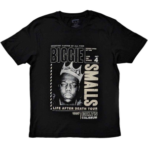 Biggie Smalls - Life After Death Tour Uni Bl i gruppen MERCHANDISE / T-shirt / Hip Hop-Rap hos Bengans Skivbutik AB (5529457r)