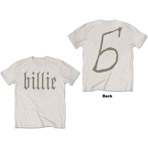 Billie Eilish - Billie 5 Uni Natrl i gruppen MERCH / T-Shirt / Rockoff_Nya April24 hos Bengans Skivbutik AB (5529472r)