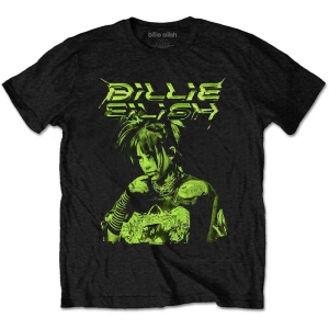 Billie Eilish - Illustration Uni Bl i gruppen MERCH / T-Shirt / Rockoff_Nya April24 hos Bengans Skivbutik AB (5529475r)