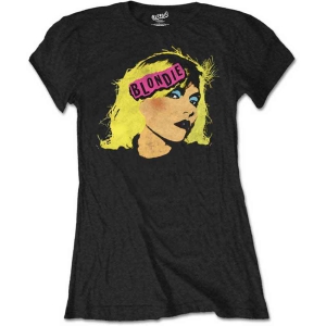 Blondie - Punk Logo Lady Bl i gruppen MERCHANDISE / T-shirt / Pop-Rock hos Bengans Skivbutik AB (5529499)