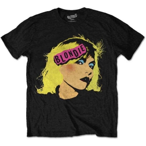 Blondie - Punk Logo Uni Bl i gruppen MERCHANDISE / T-shirt / Pop-Rock hos Bengans Skivbutik AB (5529506)