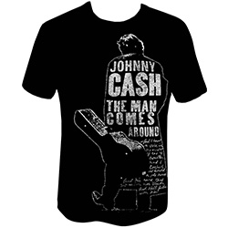 Johnny Cash - Man Comes Around Uni Bl i gruppen MERCHANDISE / T-shirt / Country hos Bengans Skivbutik AB (5529793r)