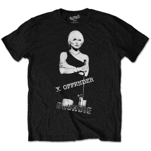 Blondie - X Offender Uni Bl i gruppen MERCH / T-Shirt / Rockoff_Nya April24 hos Bengans Skivbutik AB (5529796r)