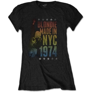 Blondie - Made In Nyc Lady Bl i gruppen MERCH / T-Shirt / Rockoff_Nya April24 hos Bengans Skivbutik AB (5529800r)