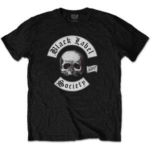 Black Label Society - Skull Logo Uni Bl i gruppen MERCH / T-Shirt / Rockoff_Nya April24 hos Bengans Skivbutik AB (5529813r)