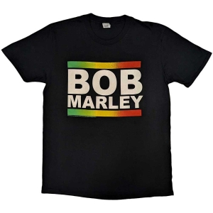 Bob Marley - Rasta Band Block Uni Bl i gruppen MERCHANDISE / T-shirt / Reggae hos Bengans Skivbutik AB (5529824r)