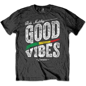 Bob Marley - Good Vibes Uni Char i gruppen MERCHANDISE / T-shirt / Reggae hos Bengans Skivbutik AB (5529828r)