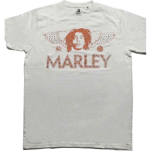 Bob Marley - Wings Diamante Uni Wht i gruppen MERCHANDISE / T-shirt / Reggae hos Bengans Skivbutik AB (5529850r)