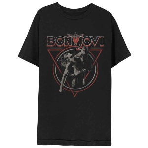 Bon Jovi - Triangle Overlap Uni Bl i gruppen MERCH / T-Shirt / Rockoff_Nya April24 hos Bengans Skivbutik AB (5530206r)