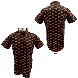 David Bowie - Logo Pattern Uni Bl Shirt: i gruppen MERCH / T-Shirt / Rockoff_Nya April24 hos Bengans Skivbutik AB (5530228r)