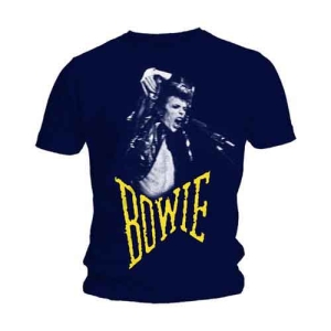 David Bowie - Scream Uni Navy i gruppen MERCH / T-Shirt / Rockoff_Nya April24 hos Bengans Skivbutik AB (5530234r)