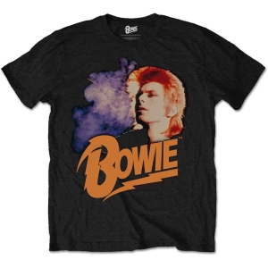 David Bowie - Retro Bowie 2 Uni Bl i gruppen MERCH / T-Shirt / Rockoff_Nya April24 hos Bengans Skivbutik AB (5530239r)