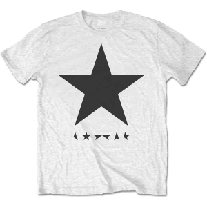 David Bowie - Blackstar Album Black Star Uni Wht i gruppen MERCH / T-Shirt / Rockoff_Nya April24 hos Bengans Skivbutik AB (5530243r)