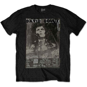 David Bowie - Ziggy Live Uni Bl i gruppen MERCH / T-Shirt / Rockoff_Nya April24 hos Bengans Skivbutik AB (5530246r)