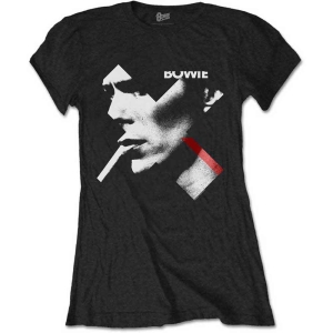 David Bowie - X Smoke Red Lady Bl i gruppen MERCH / T-Shirt / Rockoff_Nya April24 hos Bengans Skivbutik AB (5530247r)