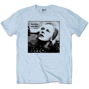 David Bowie - Hunky Dory Mono Uni Blue i gruppen MERCH / T-Shirt / Rockoff_Nya April24 hos Bengans Skivbutik AB (5530257r)