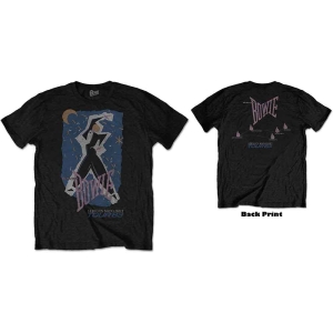 David Bowie - '83 Tour Uni Bl i gruppen MERCH / T-Shirt / Rockoff_Nya April24 hos Bengans Skivbutik AB (5530258r)