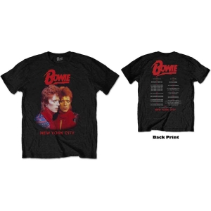 David Bowie - Nyc Uni Bl i gruppen MERCH / T-Shirt / Rockoff_Nya April24 hos Bengans Skivbutik AB (5530259r)