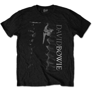 David Bowie - Distorted Uni Bl i gruppen MERCH / T-Shirt / Rockoff_Nya April24 hos Bengans Skivbutik AB (5530264r)