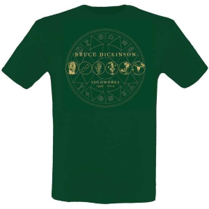 Bruce Dickinson - Soloworks Uni Green i gruppen MERCHANDISE / T-shirt / Metal hos Bengans Skivbutik AB (5530389)