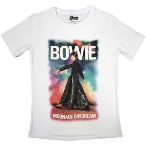 David Bowie - Moonage 11 Fade Lady Wht i gruppen MERCH / T-Shirt / Rockoff_Nya April24 hos Bengans Skivbutik AB (5530634r)