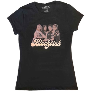 Blackpink - Photo Lady Bl i gruppen MERCH / T-Shirt / Rockoff_Nya April24 hos Bengans Skivbutik AB (5530638r)