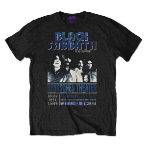 Black Sabbath - Deutsches '73 Uni Bl Eco i gruppen MERCH / T-Shirt / Rockoff_Nya April24 hos Bengans Skivbutik AB (5530659r)