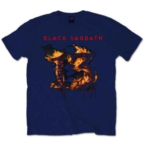 Black Sabbath - 13 New Album Uni Navy i gruppen MERCH / T-Shirt / Rockoff_Nya April24 hos Bengans Skivbutik AB (5530663r)