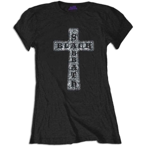 Black Sabbath - Cross Diamante Lady Bl i gruppen MERCH / T-Shirt / Rockoff_Nya April24 hos Bengans Skivbutik AB (5530674r)