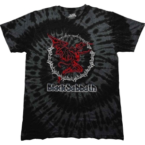 Black Sabbath - Red Henry Uni Bl Dip-Dye i gruppen MERCH / T-Shirt / Rockoff_Nya April24 hos Bengans Skivbutik AB (5530694r)